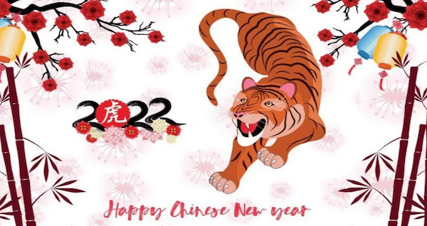 Chinese New Year of the tiger
