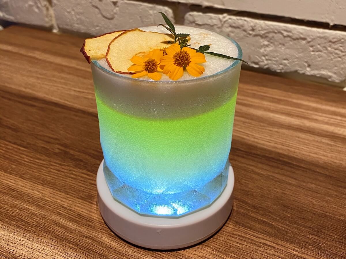 New cocktail on table