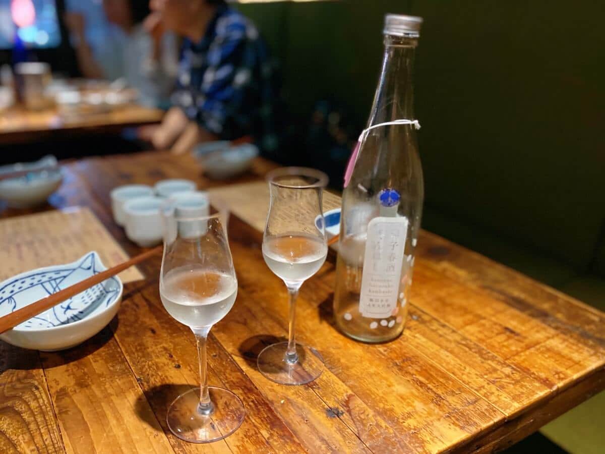 Sake (two glasses)