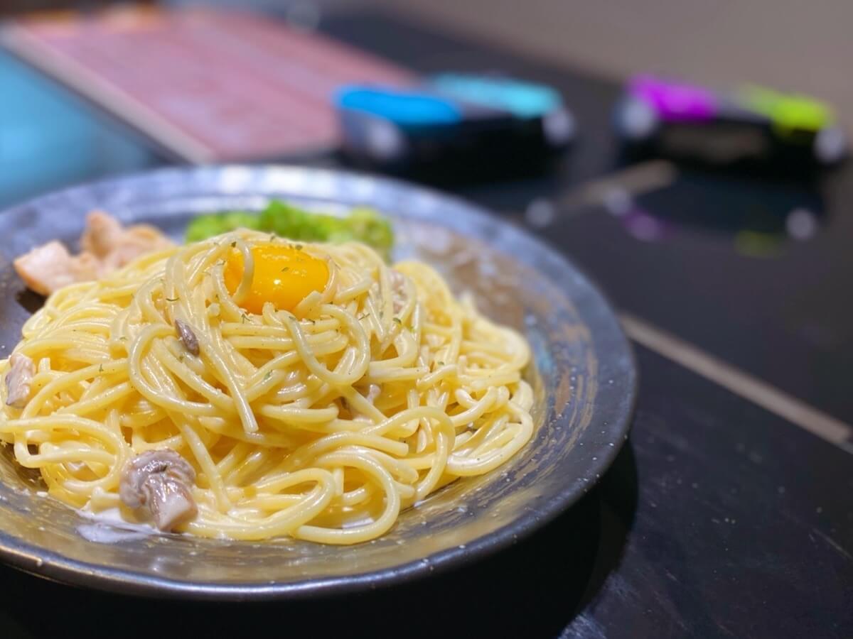 Chicken & Mushroom Spaghetti