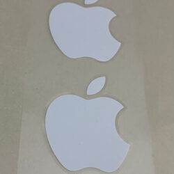 Apple stickers (focused)