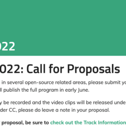 Time to Submit those Proposals for the Education Track for COSCUP 2022
