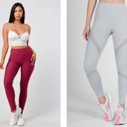 Leggings with a high waist offer the perfect fit to hug and sculpt every curve