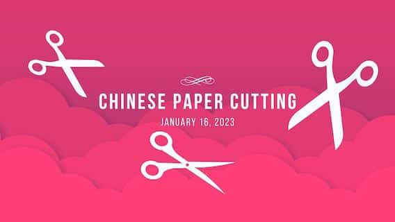 Chinese Paper Cutting Class