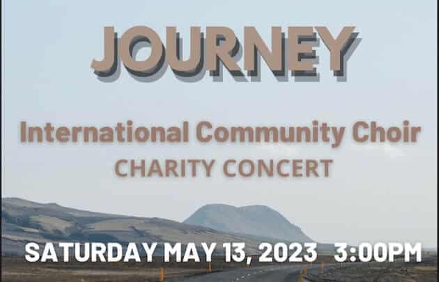 International Community Choir: Spring charity concert 2023 - JOURNEY
